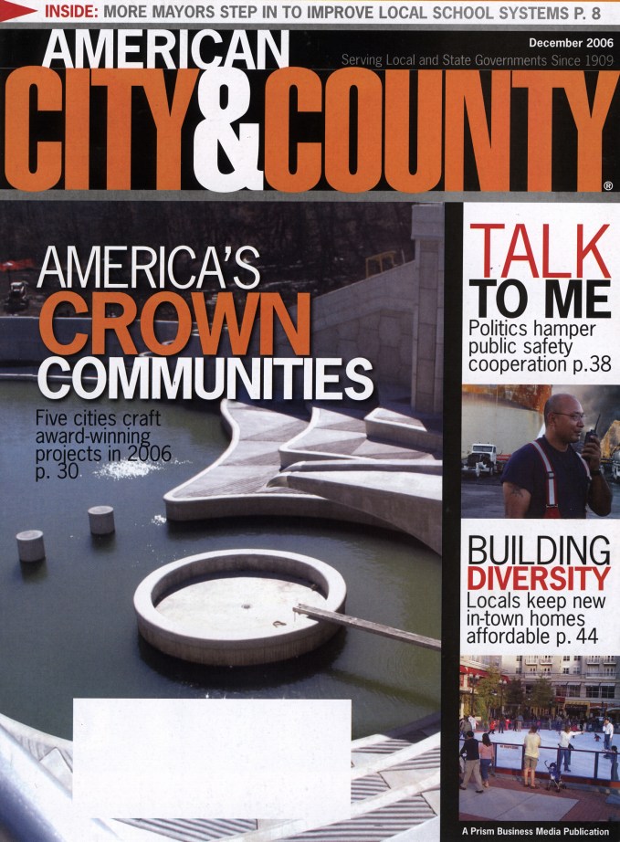 American City &amp; County Mag Cover ONLY